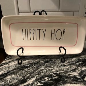 Rae Dunn hippity hop platter